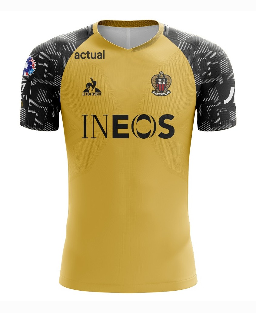 Nice 2024-25 GK Home Kit