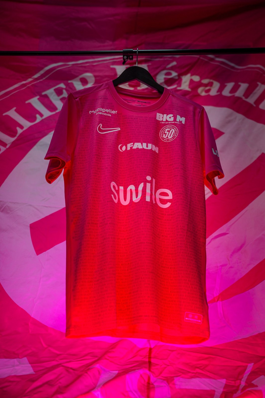 Montpellier HSC 2024-25 Pink October Kit