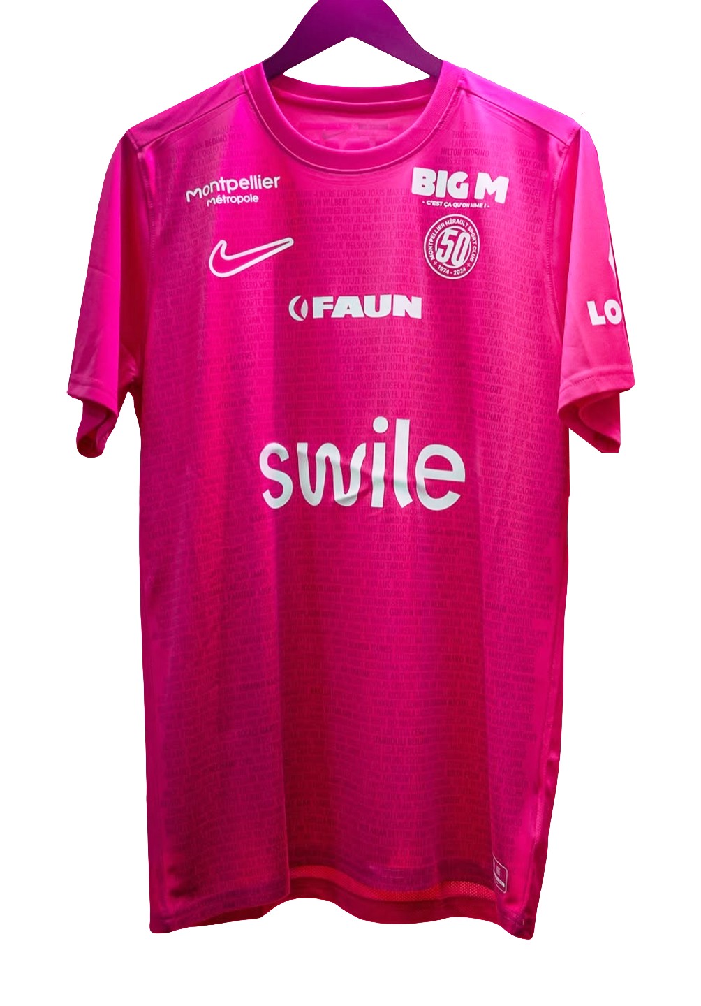 Montpellier HSC 2024-25 Pink October Kit