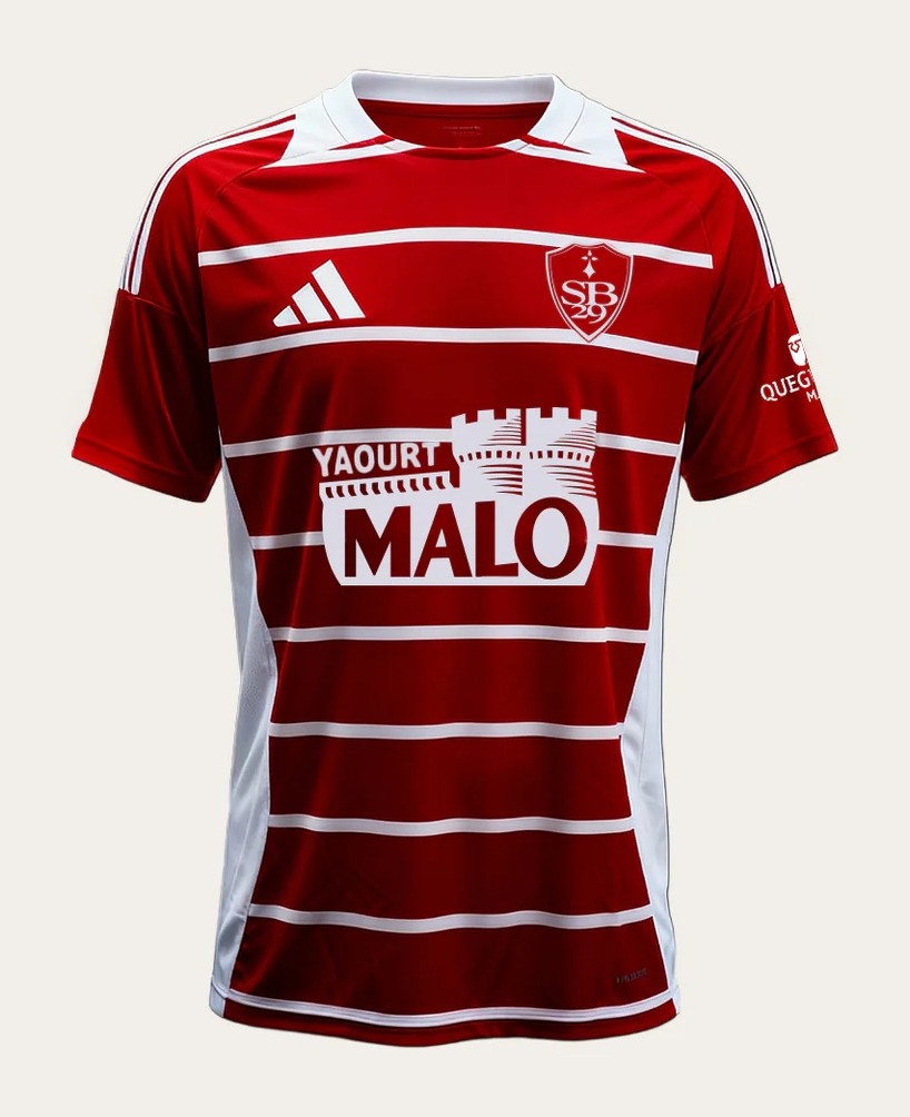 Stade Brestois 2024-25 Champions League Home Kit