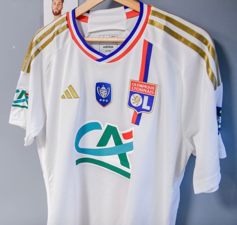 Olympique Lyonnais 2023-24 Coupe de France Home Kit