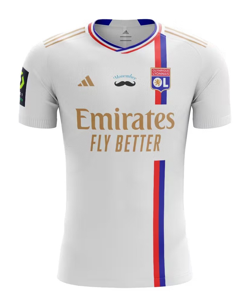 Olympique Lyonnais 2023-24 Home V2 Kit