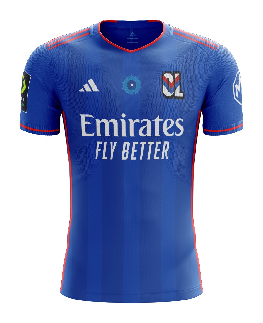 Olympique Lyonnais 2023-24 Away V2 Kit