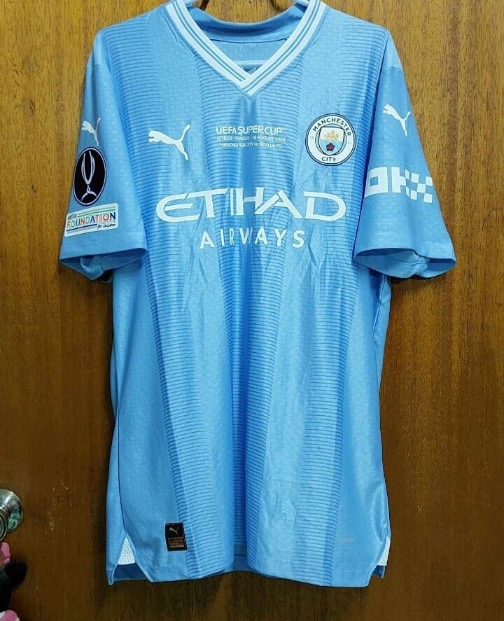 Manchester City 2023-24 UEFA Super Cup Kit