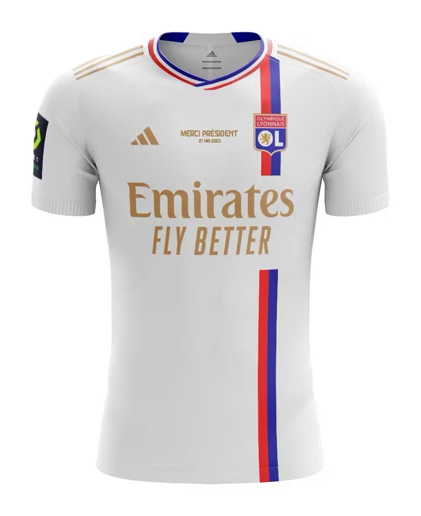Olympique Lyonnais 2022-23 Home 2 Kit