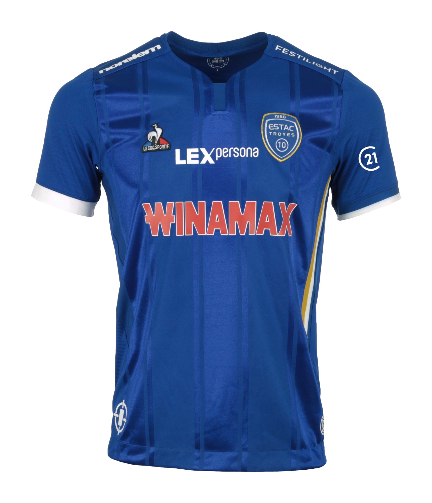 ES Troyes AC 2022-23 Home Kit