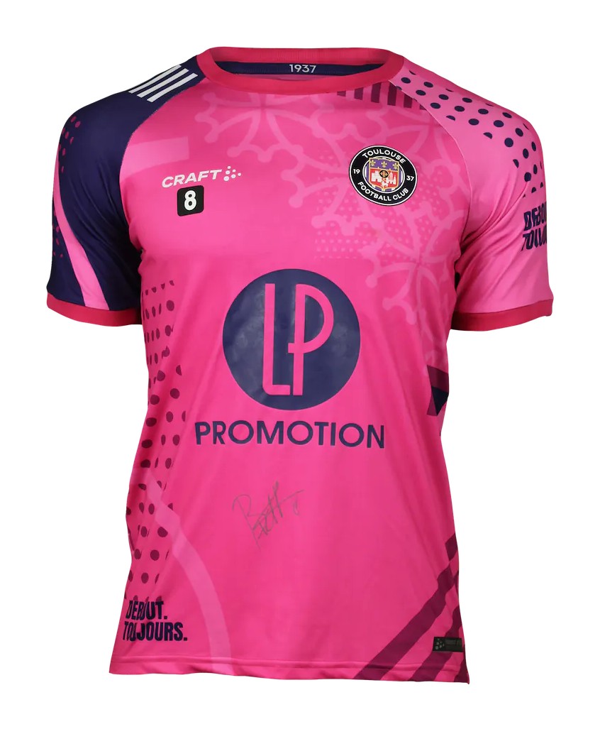 Toulouse FC 2022-23 Pink October Kit