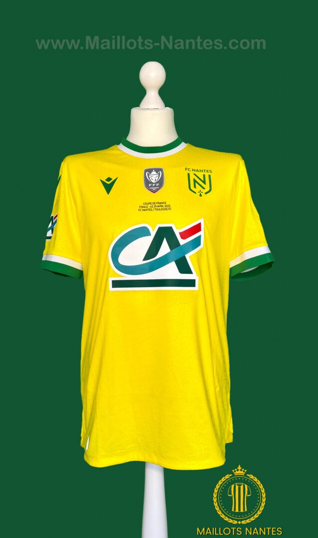 FC Nantes 2022-23 Coupe de France Final Kit