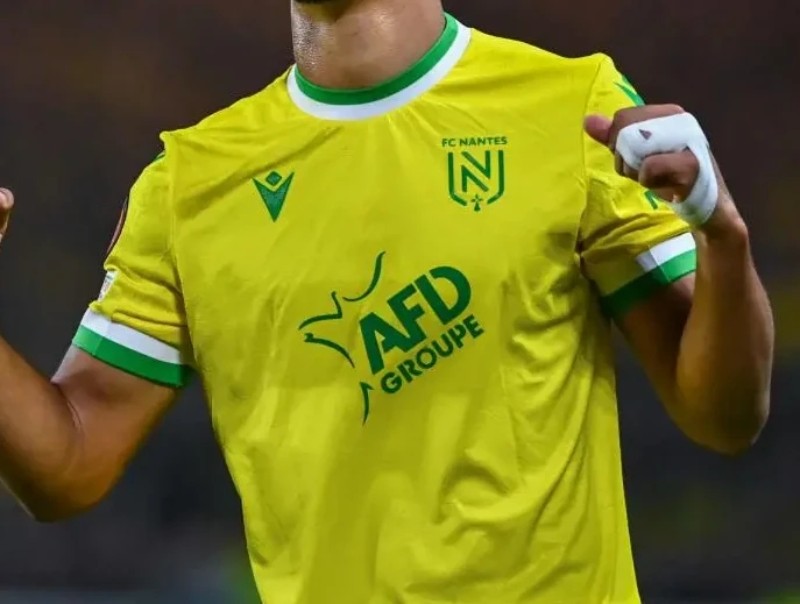 FC Nantes 2022-23 European Home Kit
