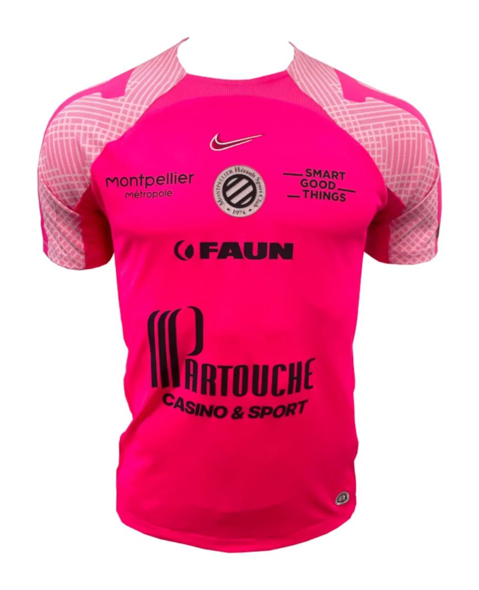 Montpellier HSC 2022-23 Pink October Kit