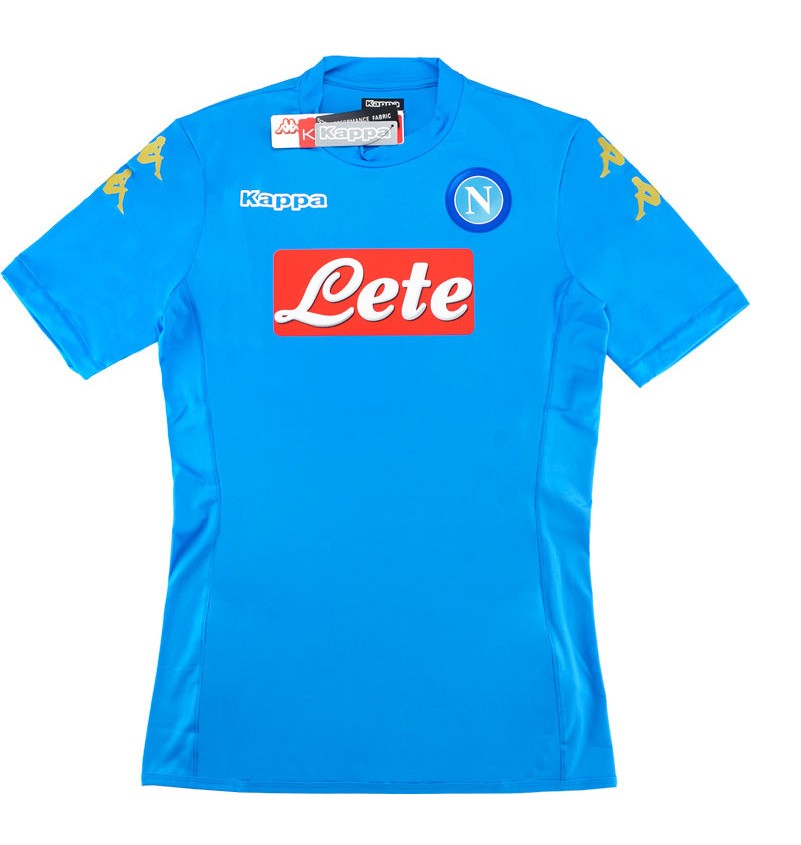 SSC Napoli 2016-17 Champions League Home Kit