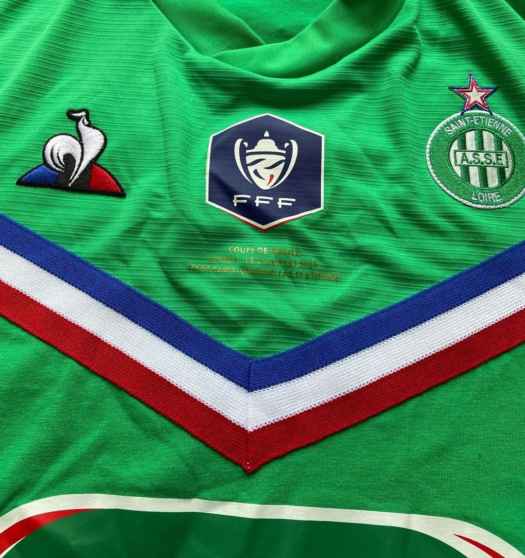 AS Saint-Étienne 2021-22 Coupe de France Final Kit