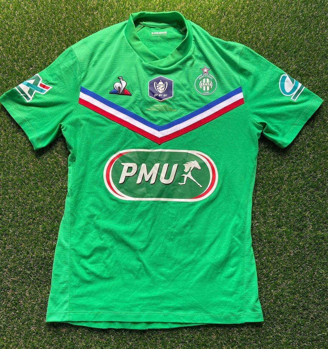 AS Saint-Étienne 2021-22 Coupe de France Final Kit