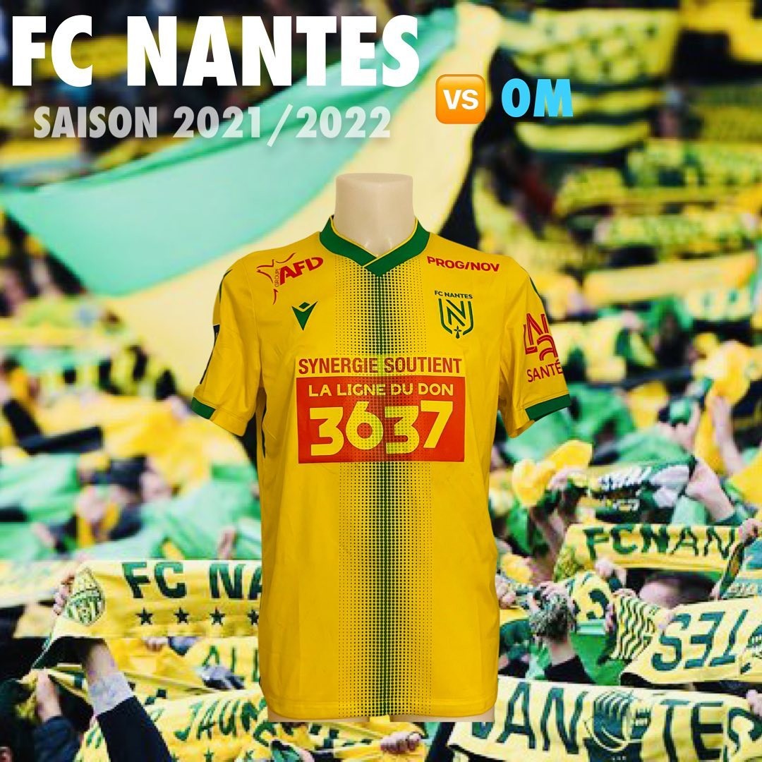 FC Nantes 2021-22 Home V2 Kit