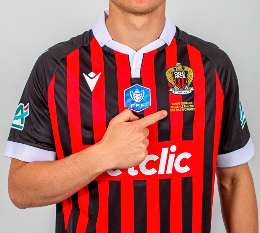 Nice 2021-22 Coupe de France Final Kit
