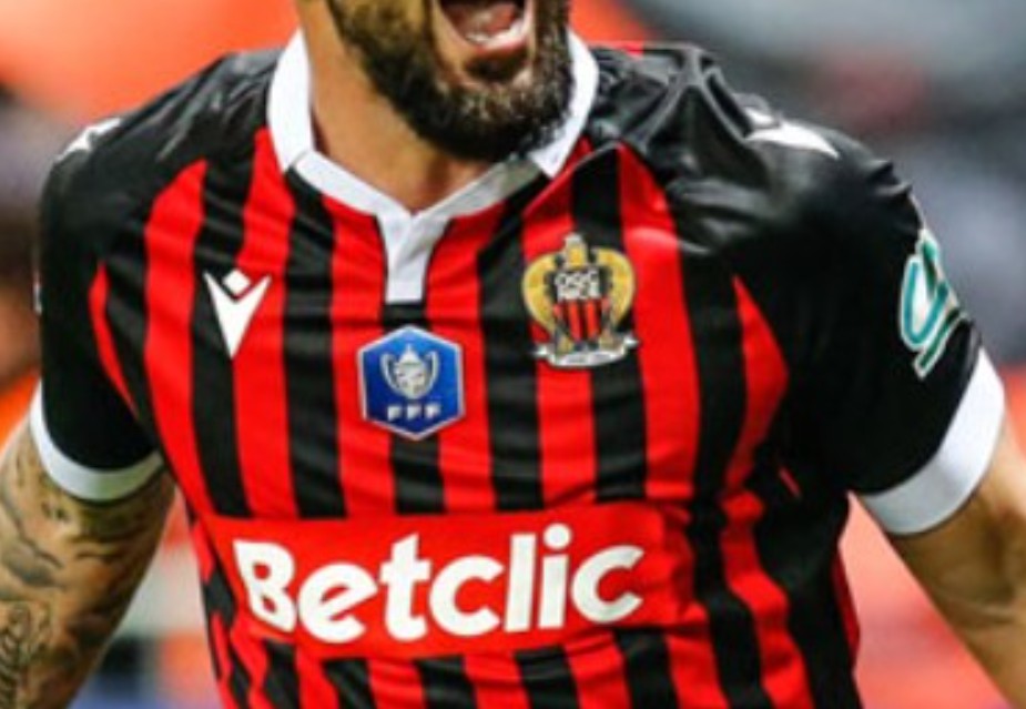 Nice 2021-22 Coupe de France Home Kit