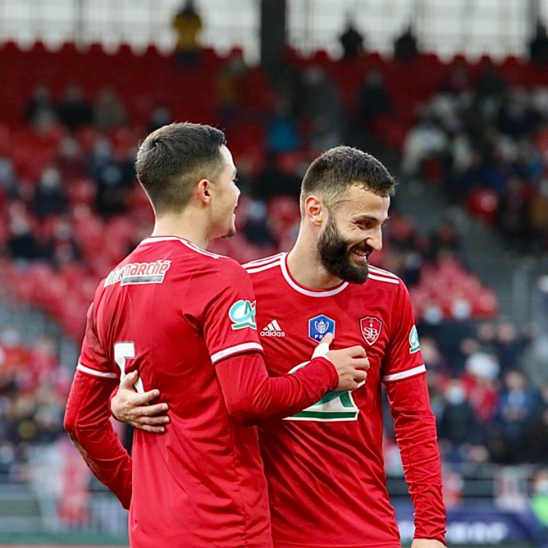 Stade Brestois 2021-22 Coupe de France Home Kit