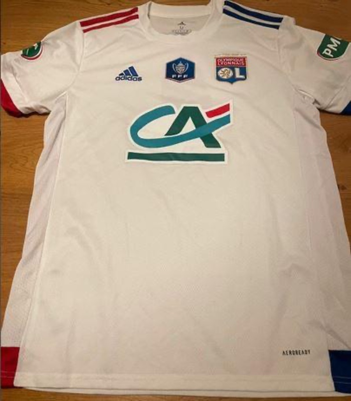 Olympique Lyonnais 2020-21 Coupe de France Home V2 Kit