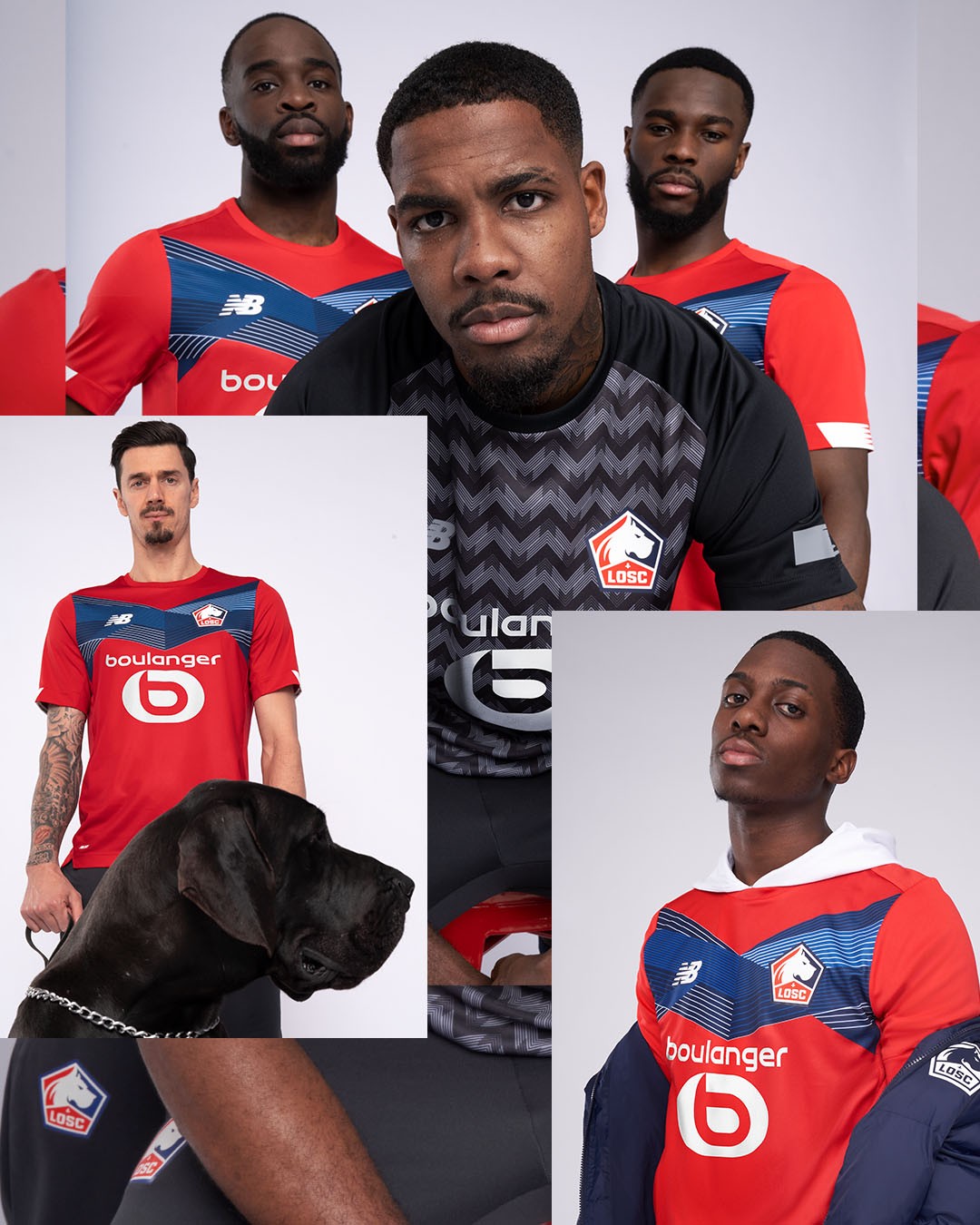 Lille LOSC 2020-21 Home Kit
