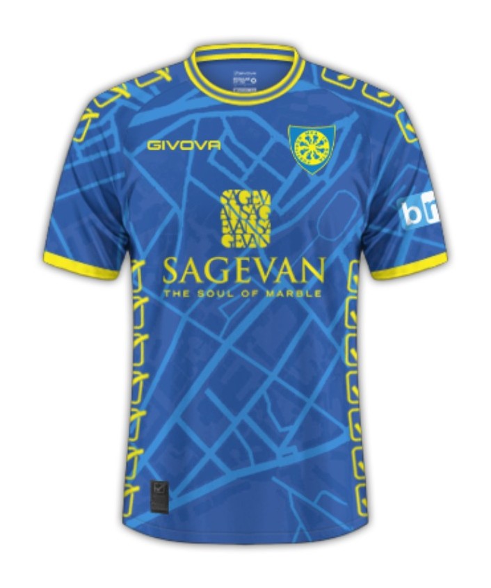 Carrarese Calcio 2025-26 Home Kit