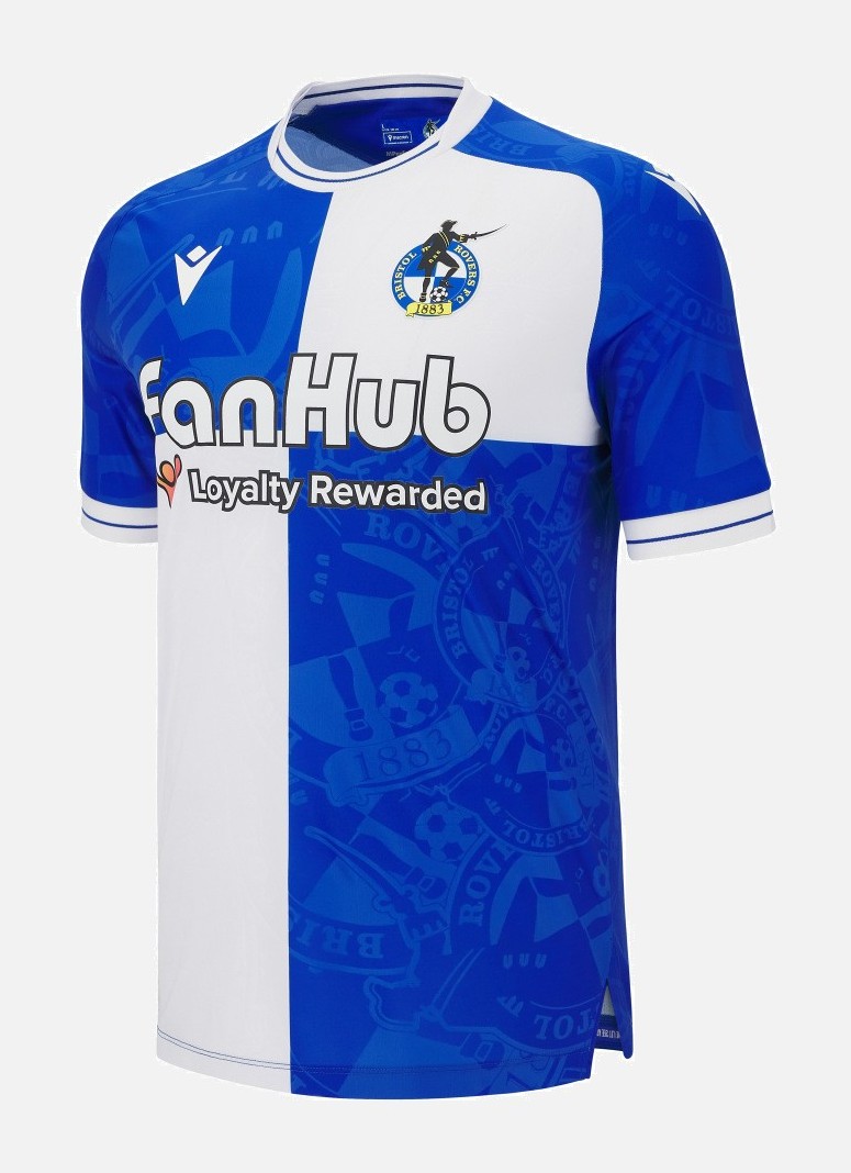 Bristol Rovers 2025-26 Home Kit