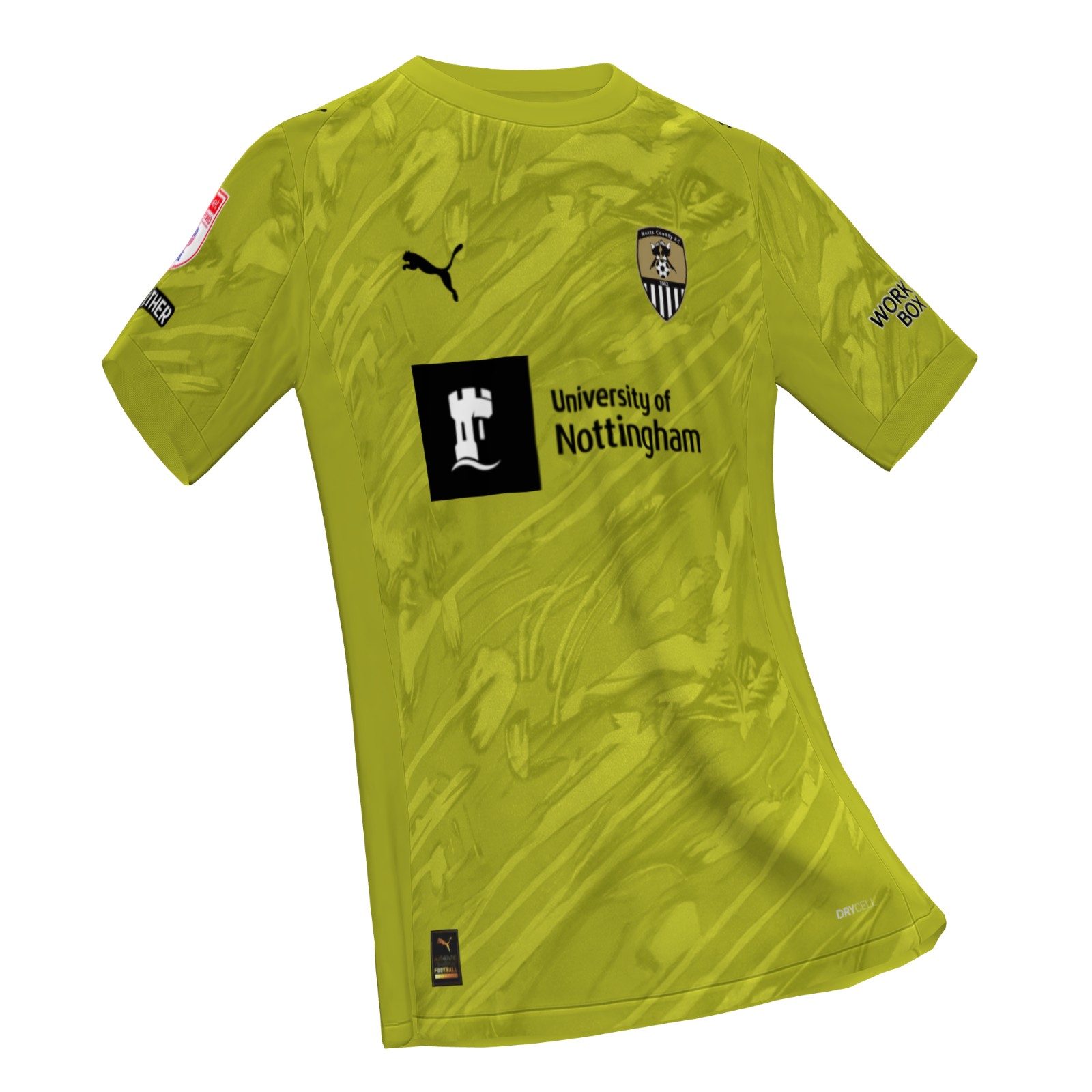 Notts County 2025-26 GK 1 V2 Kit
