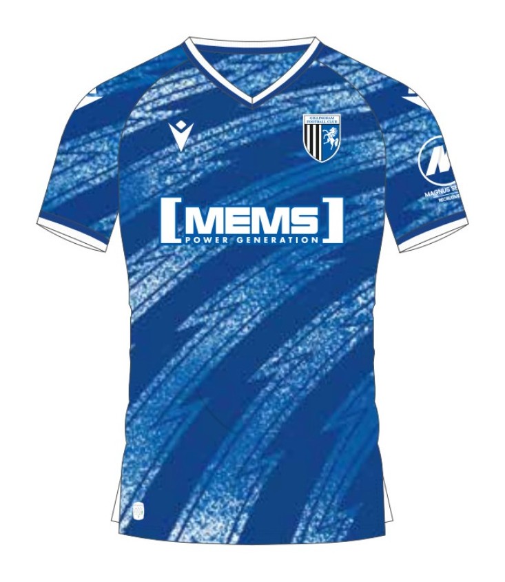 Gillingham FC 2025-26 Home Kit