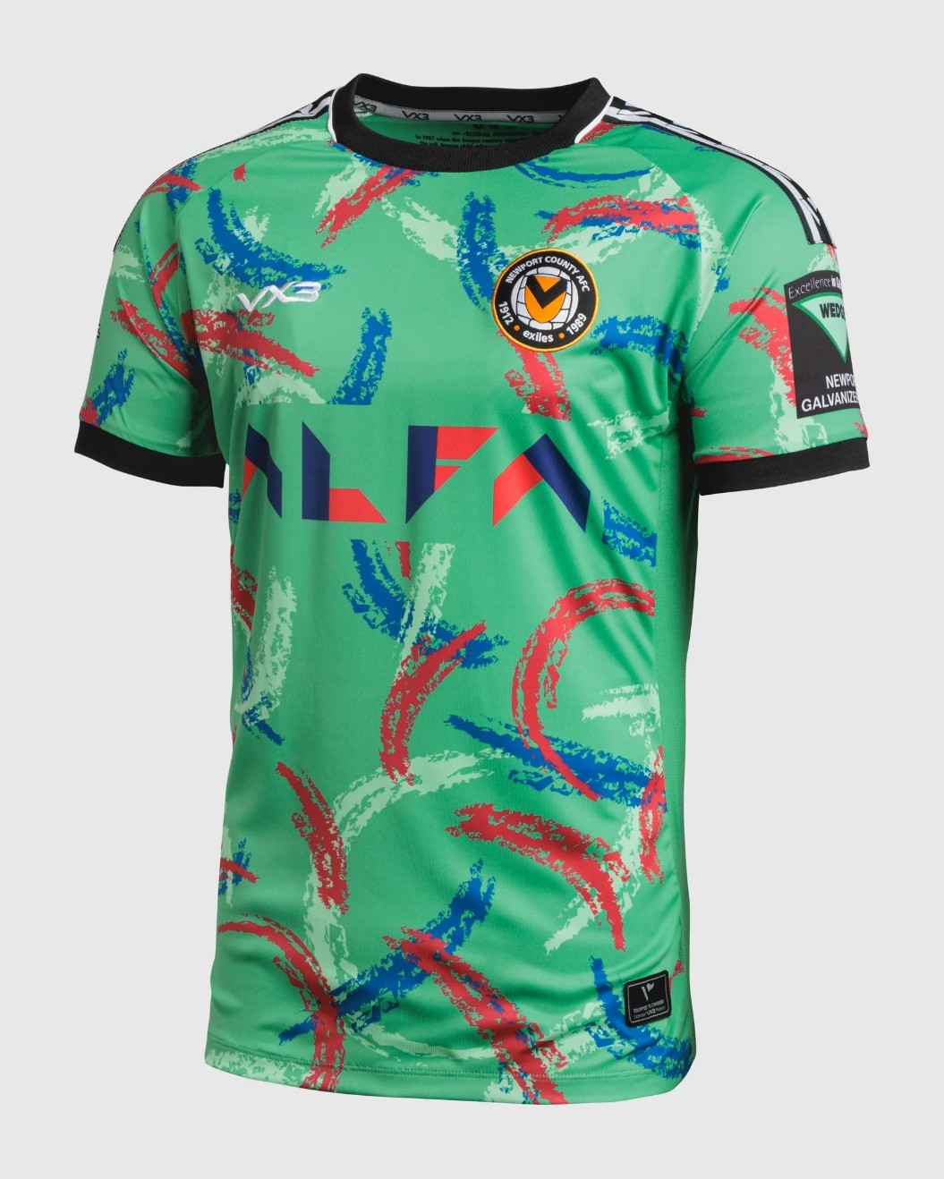 Newport County AFC 2025-26 GK Away Kit