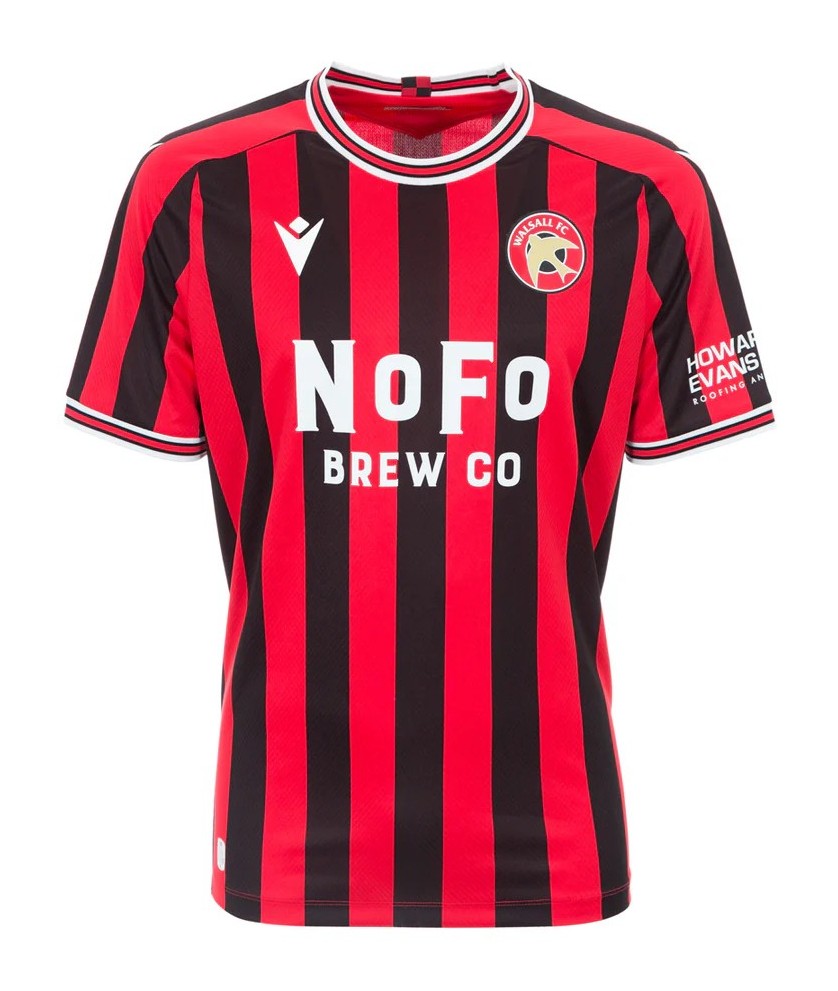 Walsall FC 2025-26 Home Kit