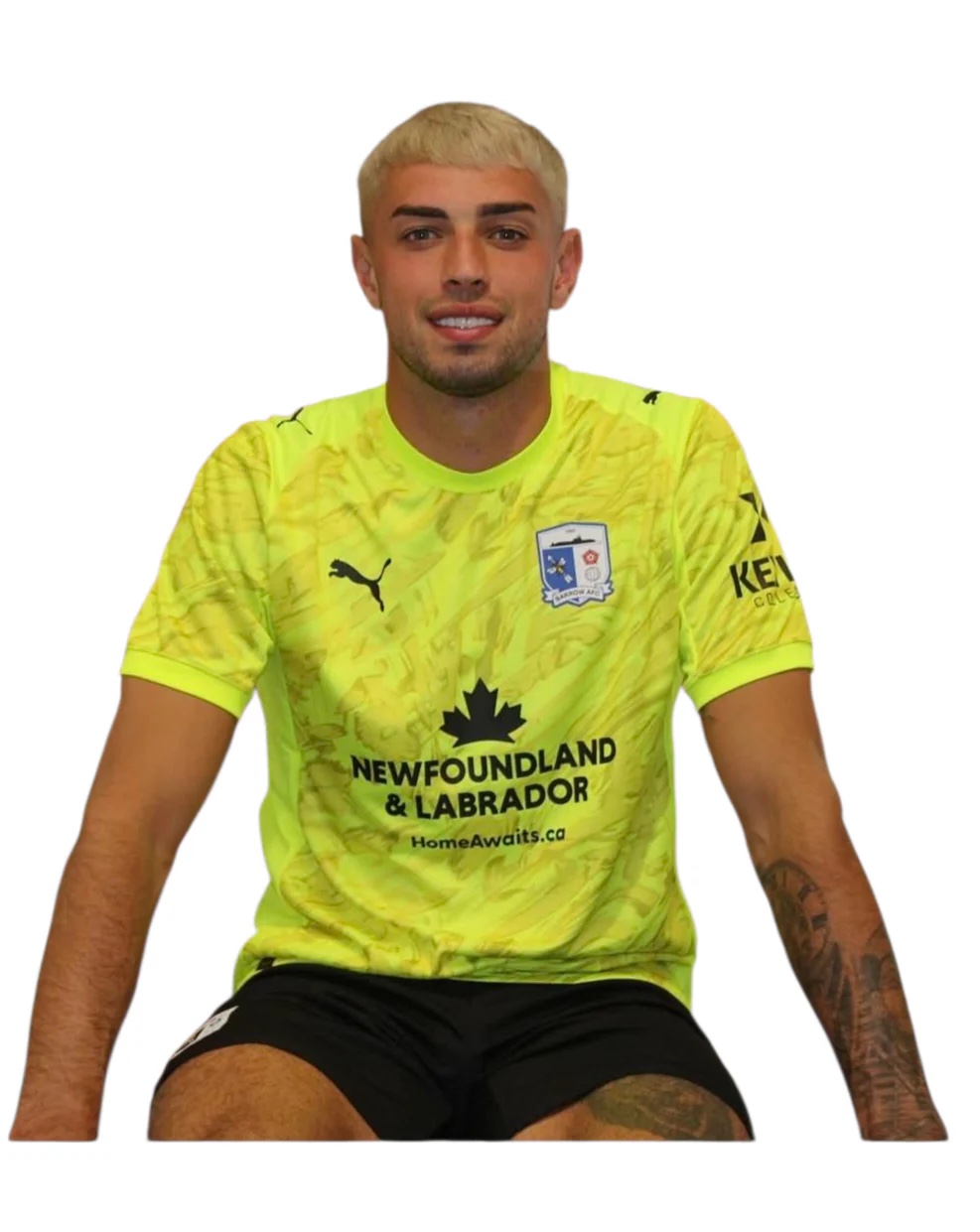 Barrow 2025-26 GK 1 Kit