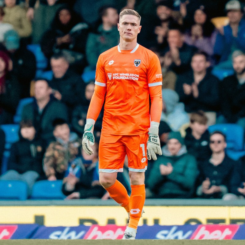 AFC Wimbledon 2025-26 GK Away V2 Kit