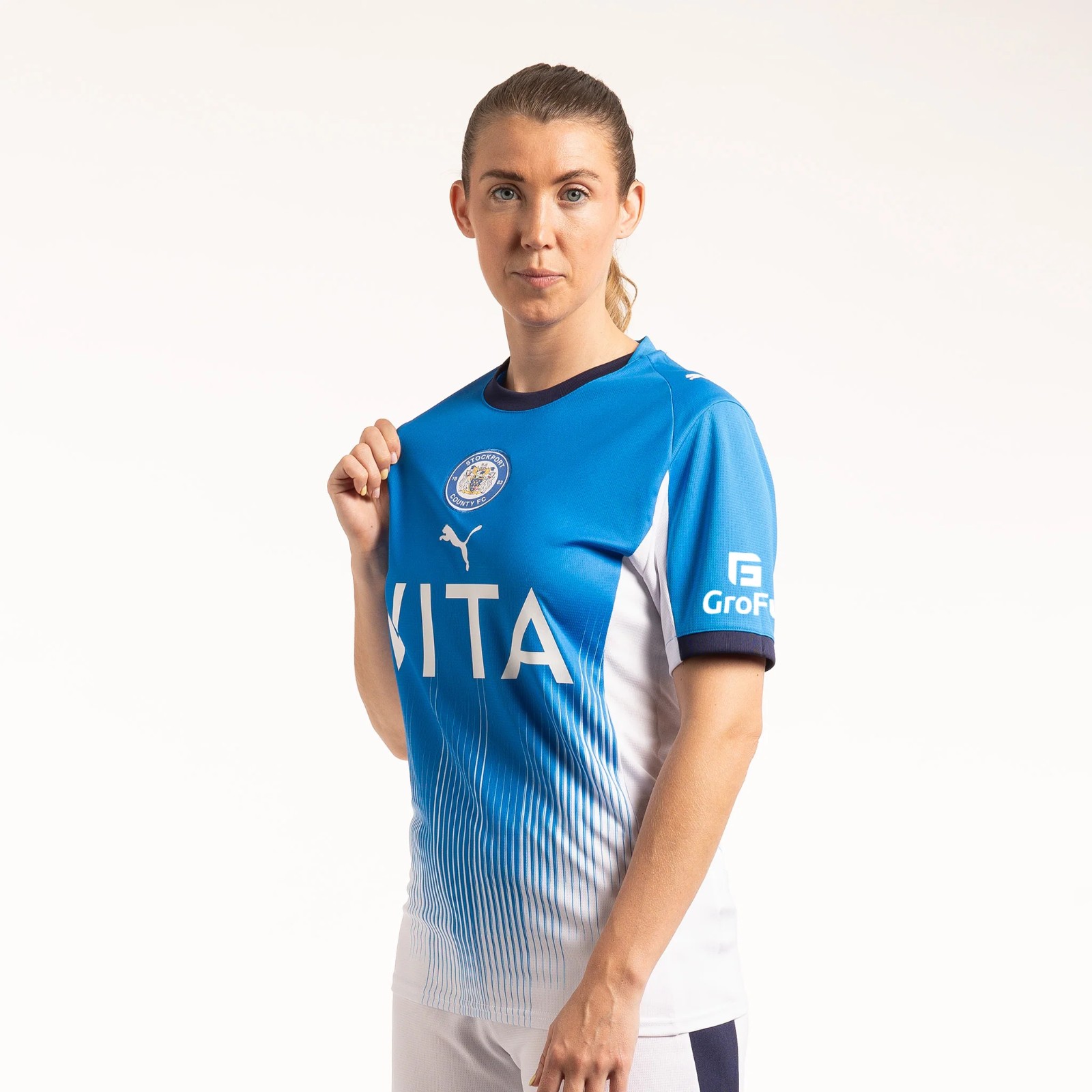 Stockport County 2025-26 Home Kit