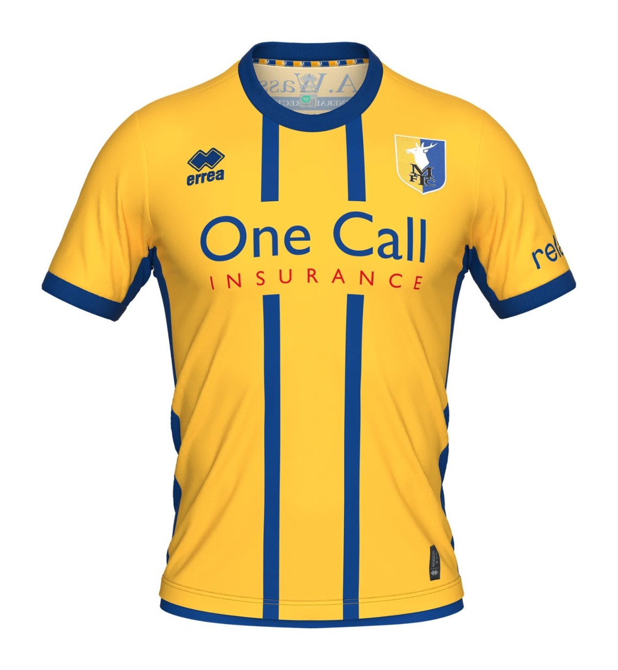 Mansfield Town 2025-26 Home Kit