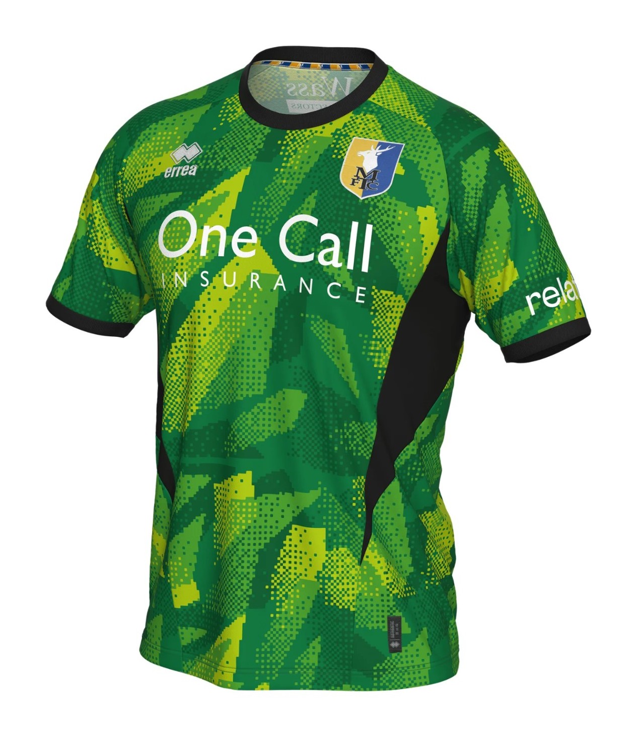 Mansfield Town 2025-26 GK Home Kit
