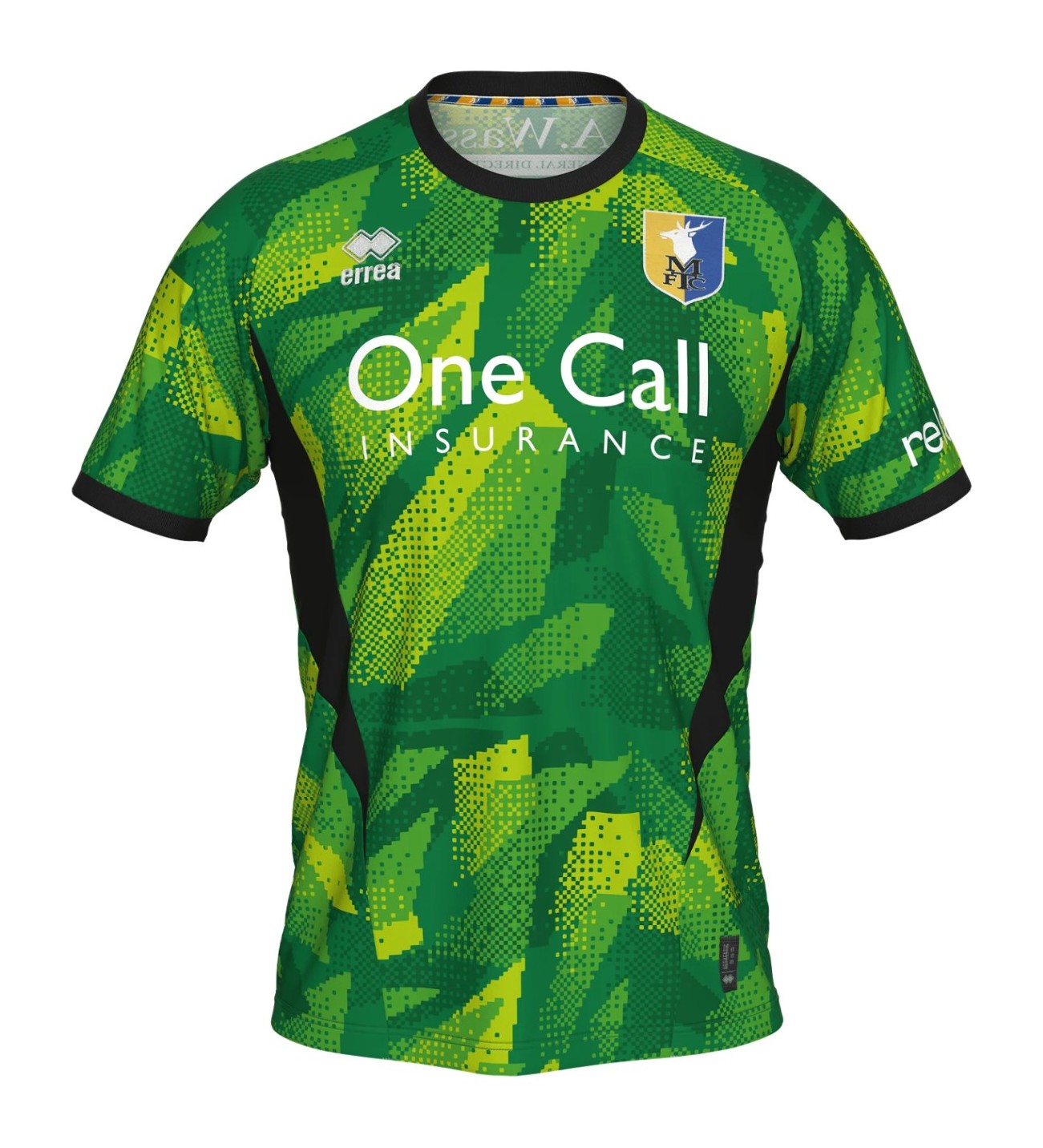 Mansfield Town 2025-26 GK Home Kit