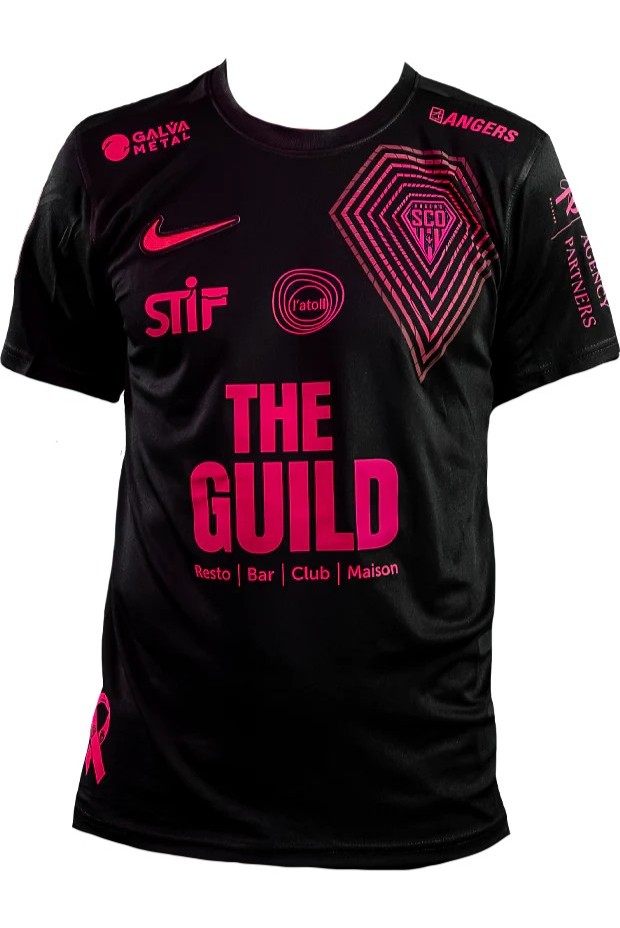 Angers SCO 2025-26 Pink October Kit