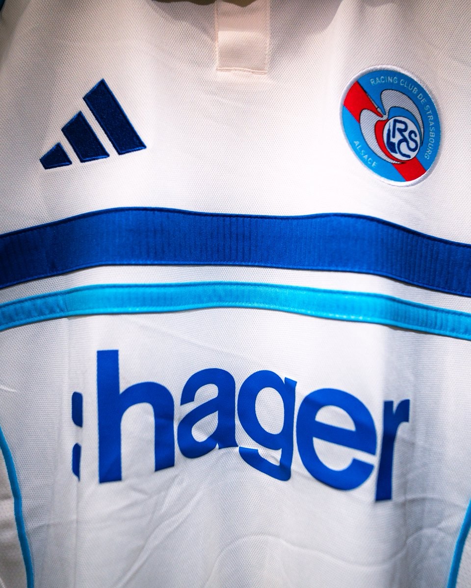 Strasbourg 2025-26 Conference League Away Kit