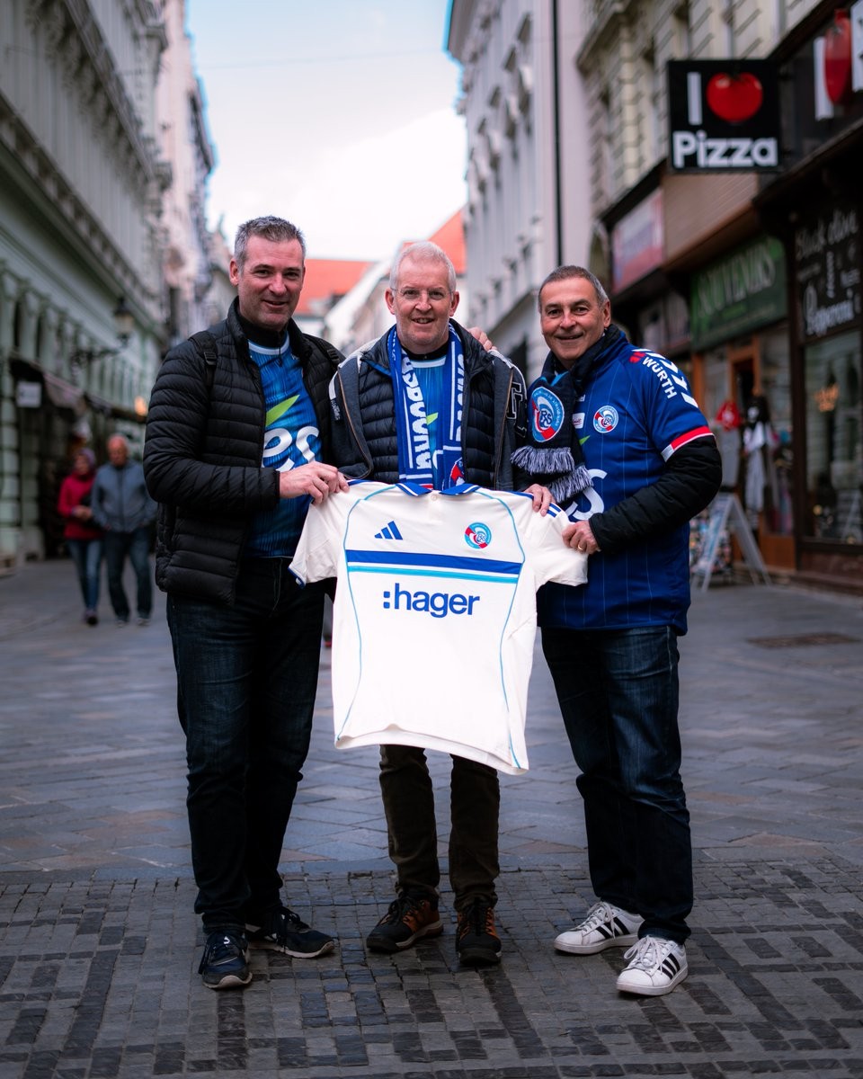 Strasbourg 2025-26 Conference League Away Kit