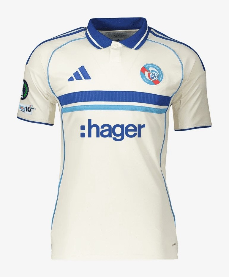 Strasbourg 2025-26 Conference League Away Kit