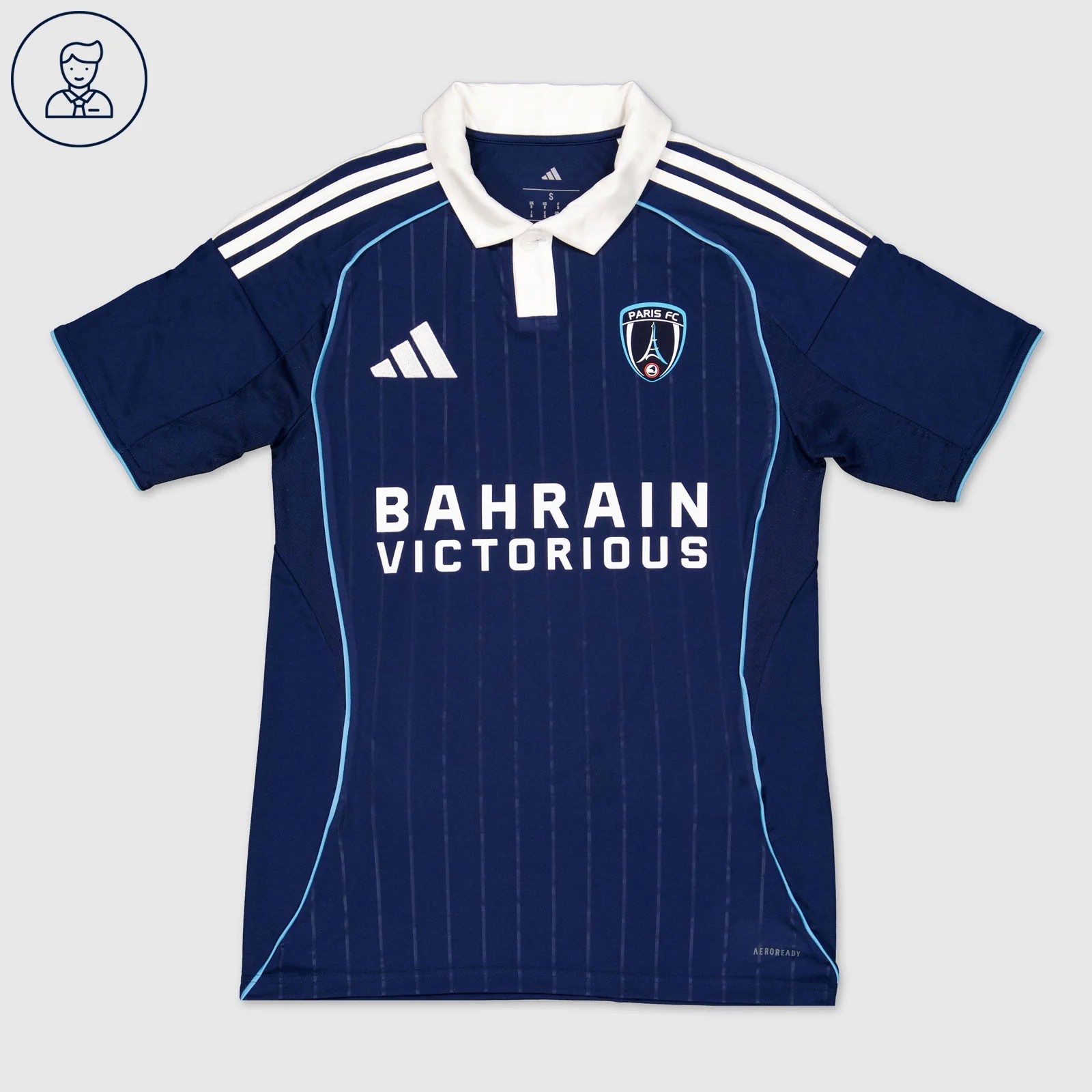 Paris FC 2025-26 Home Kit