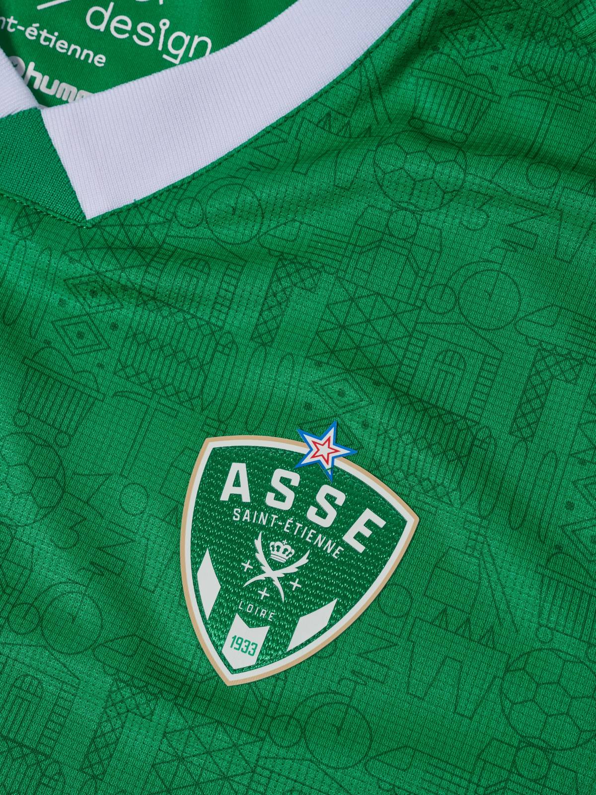 AS Saint-Étienne 2025-26 Home Kit