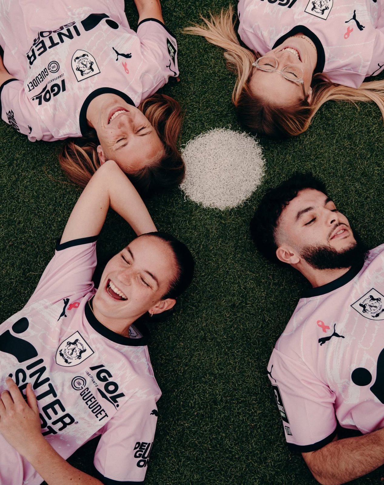 Amiens SC 2025-26 Pink October Kit