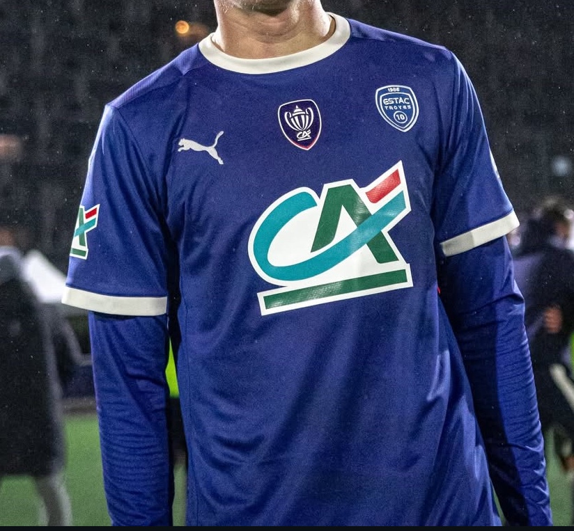 ES Troyes AC 2025-26 Coupe de France Home V2 Kit