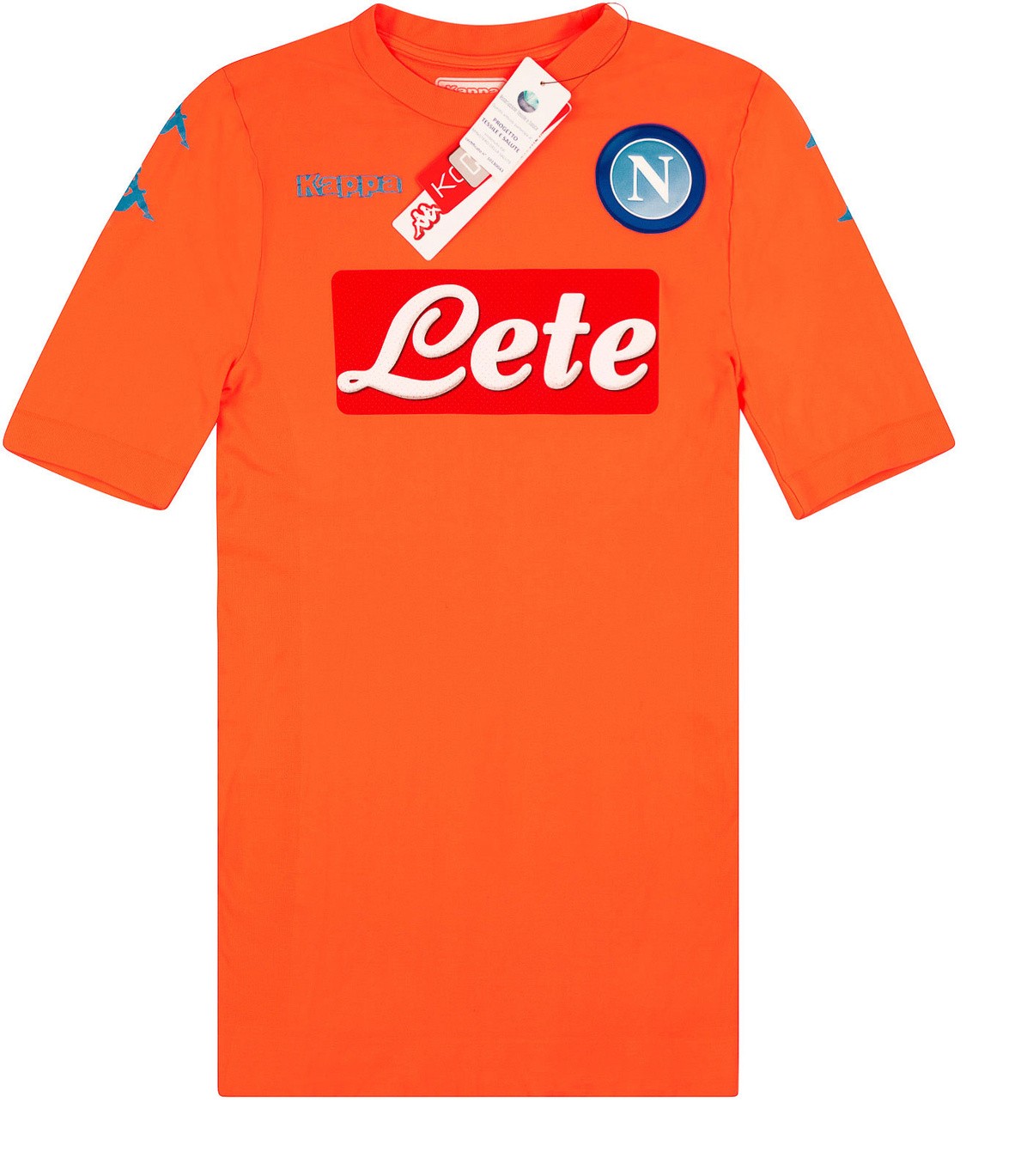SSC Napoli 2016-17 European GK Home Kit