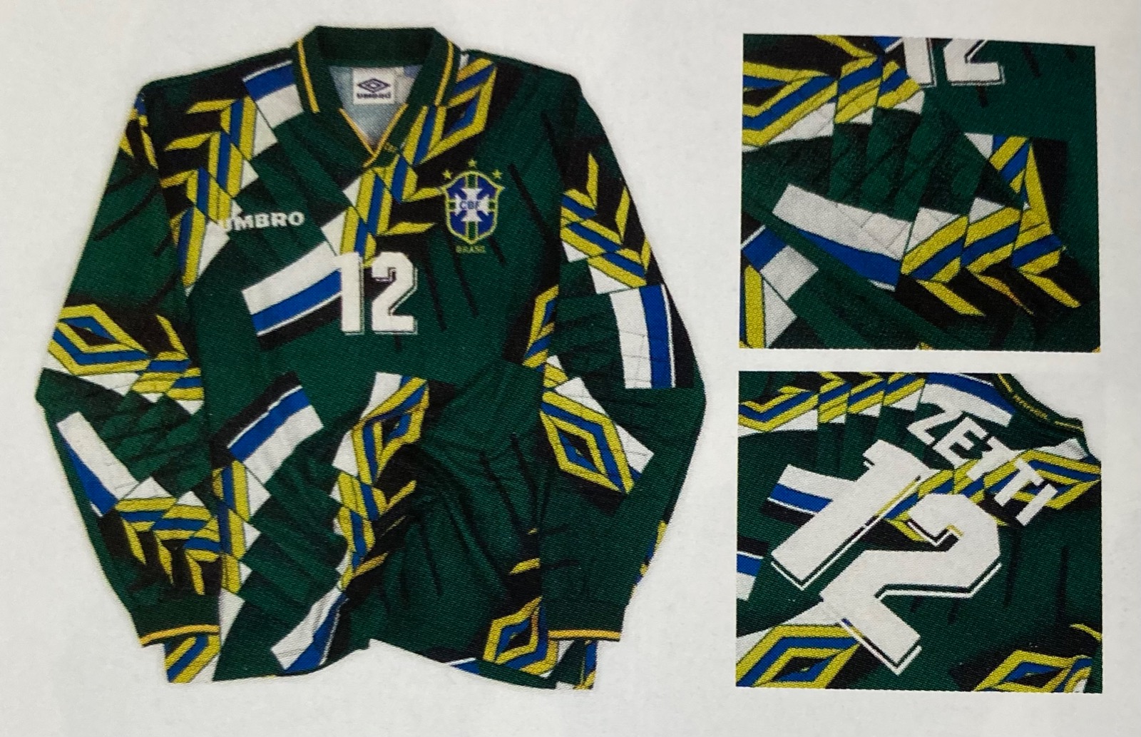 Brazil 1994 GK Home Kit