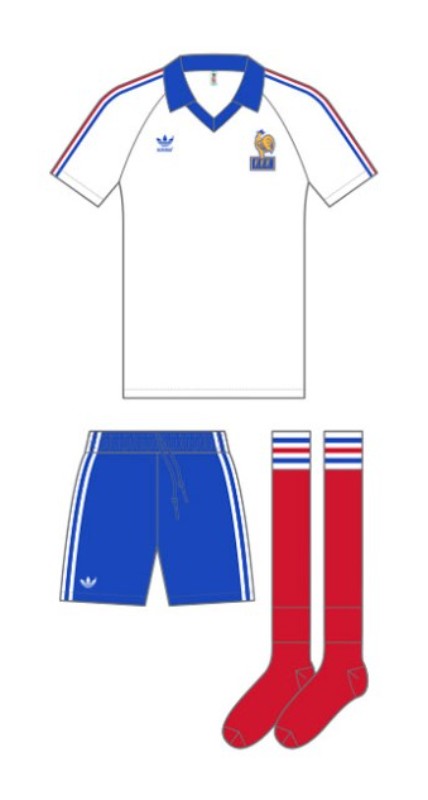 France 1979 Away Kit