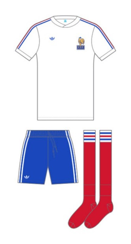 France 1972 Away Kit