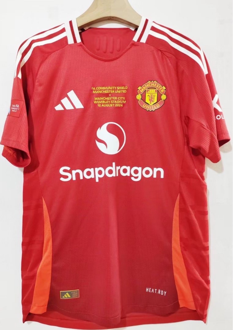 Manchester United 2024-25 Community Shield Kit