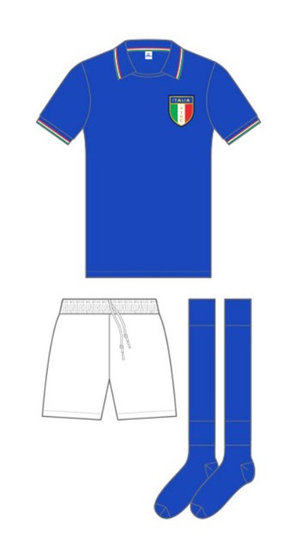 Italy 1981-82 Home Kit