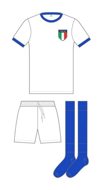 Italy 1980 Away Kit